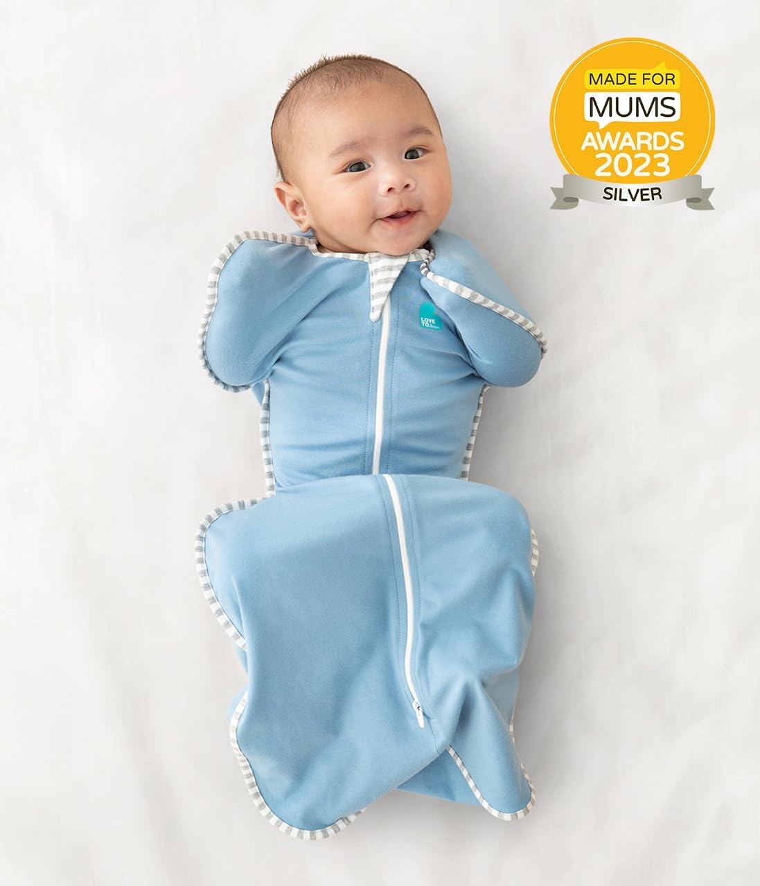 Love to Dream Swaddle UP, Baby Sleep Sack, Self-Soothing Swaddles for Newborns, Get Longer Sleep, Secure Fit Helps Calm Startle Reflex, New Born Essentials for Baby, 1.0 TOG, 13-19 lbs, Deep Olive