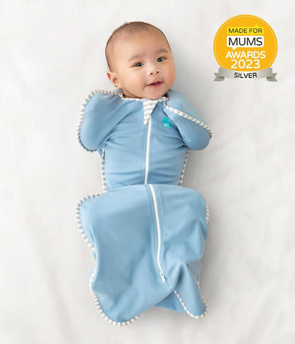 Love to Dream Swaddle UP, Baby Sleep Sack, Self-Soothing Swaddles for Newborns, Get Longer Sleep, Secure Fit Helps Calm Startle Reflex, New Born Essentials for Baby, 1.0 TOG, 13-19 lbs, Deep Olive