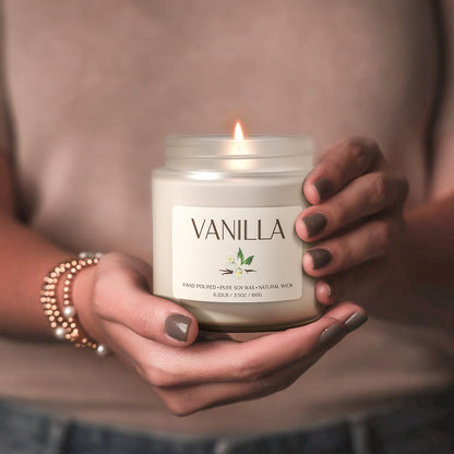 Scented Candle Gift Set, Soy Candles for Women, Sleep Candles for Home Scented, 2 Pack Aromatherapy Candle for Relaxing, Sleep, Stress Relief & Home Decor