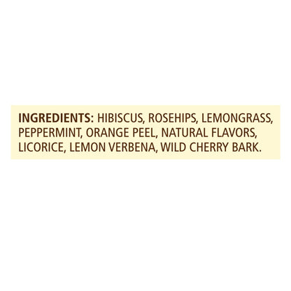 Celestial Seasonings Hibiscus Tea, Red Zinger Herbal Tea, Caffeine Free, 20 Tea Bags