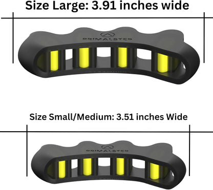VYCE PrimalStep Toe Separators, Spreaders, Spacers, Straightener to Correct Toes for Men and Women, Bunion Corrector, Plantar Fasciitis and Athletic Mobility, S/M