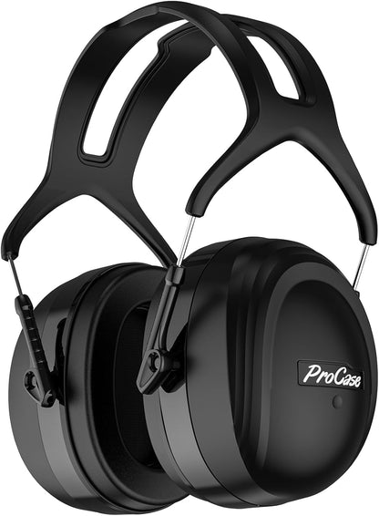 ProCase Extra Large SNR 37dB Noise Cancelling Headphones NRR 30dB Ear Muffs | Hearing Protection for Adults Noise Reduction, Wide Size Adjustment and Comfortable