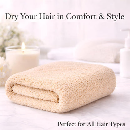 Luxury Microfiber Hair Towel Wrap for Women - Quick Dry, Super Absorbent Hair Turban, Soft & Lightweight Anti-Frizz Towel for Long, Thick & Curly Hair (Sage Green, 48" × 24")
