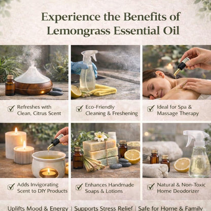 GreenHealth Lavender Essential Oil – 16 fl oz (473 ml) – 100% Pure & Uncut – Aluminum Bottle – Bulk Lavender Oil for Diffuser, Aromatherapy, Candles, Soap & DIY