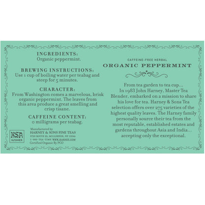 Harney & Sons Herbal Tea, Tea Bags, Chamomile, 50 Count