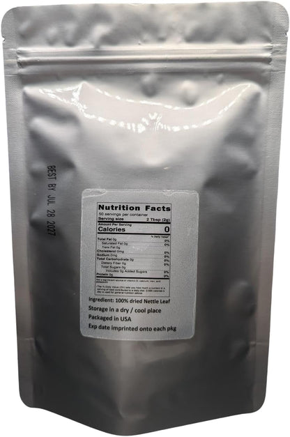Nettle Leaf - Urtica dioica Dried Loose Leaf 100% from Nature (1 oz)