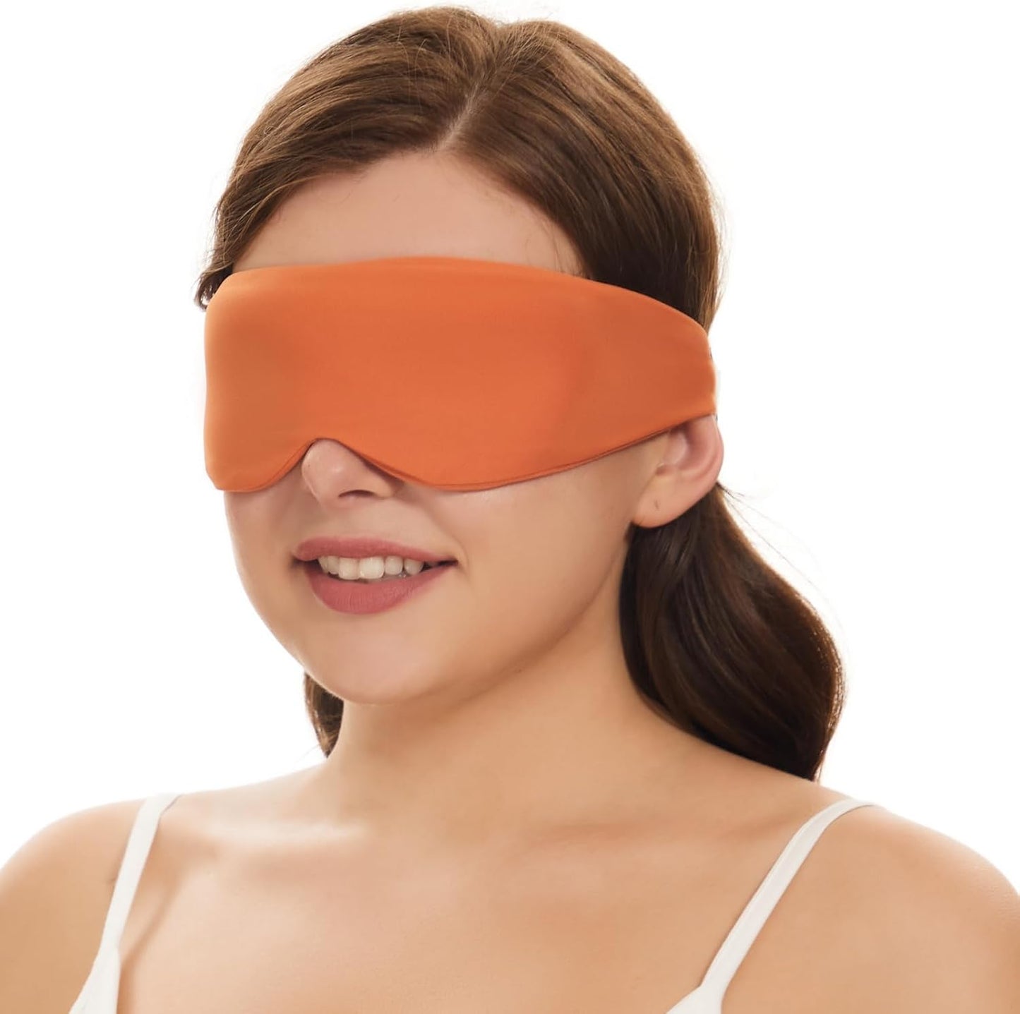 ALASKA BEAR Sleep Mask for Side Sleepers Patented Design, Cup-Shaped and Extra-Soft, 100 Blackout Eye Mask Shades Cover for Men and Women Home or Travel, Machine Washable, Black