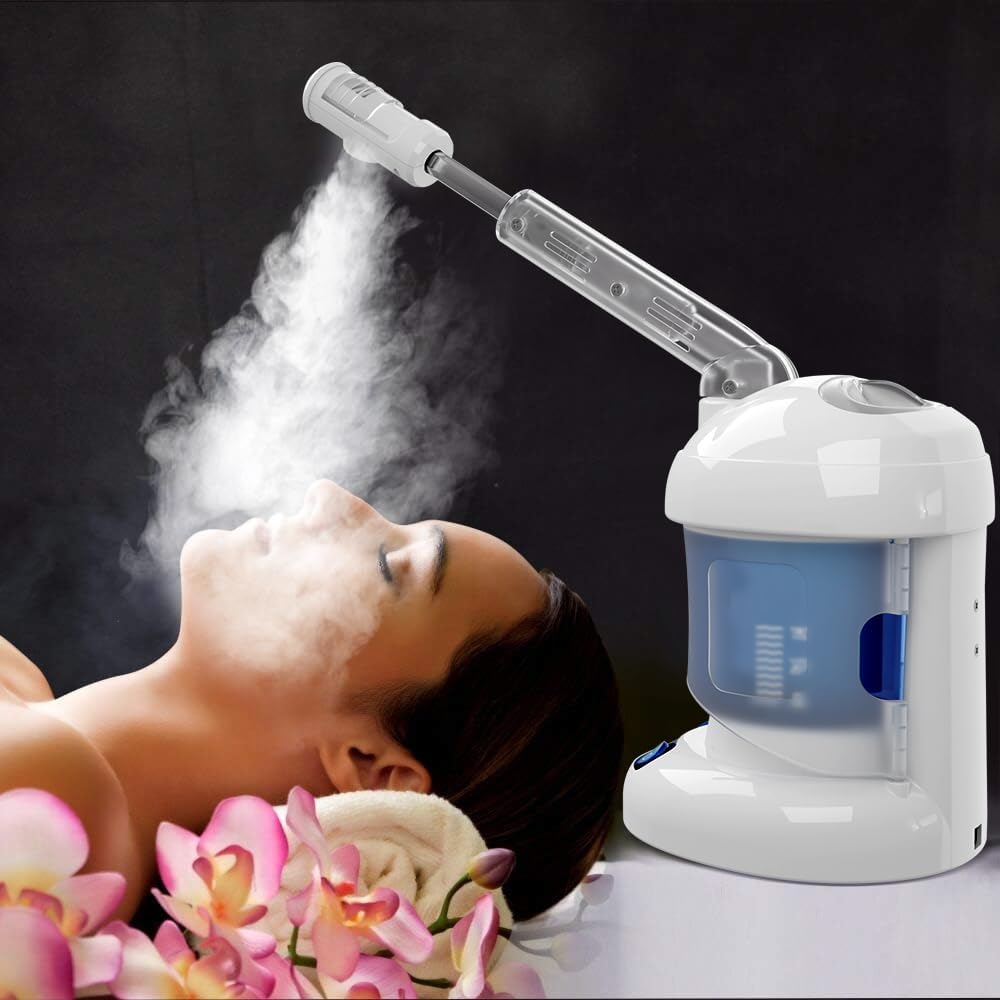 Facial Steamer, Ozone Nano Ionic Face Steamer for Deep Cleaning