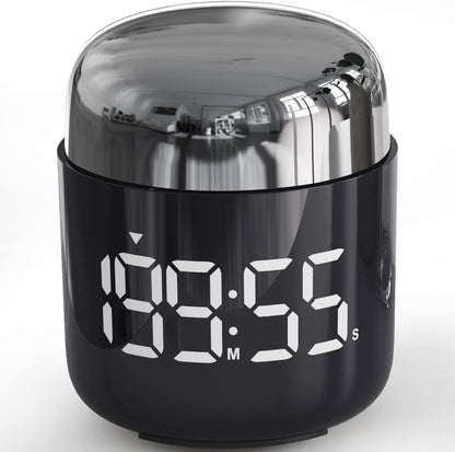 Kitchen Timer, 360 Rotate, Countup/Countdown, LED, Volume