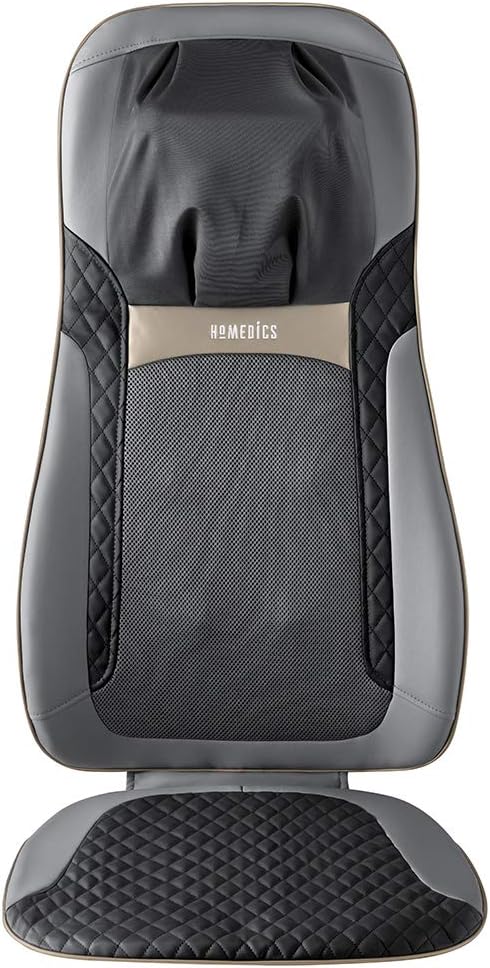 Homedics Back Massager with Heat, Shiatsu Neck and Back Massage Cushion
