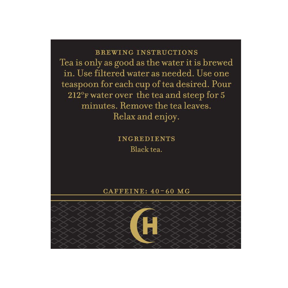 Harney & Sons Victorian London Fog, 4oz Loose Leaf Black and Oolong Tea with Bergamot, Lavender, and Vanilla, Hearty English Black Tea Blend, Stocking Stuffer