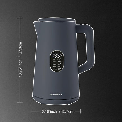 1.5L Electric Kettle Temperature Control, Green