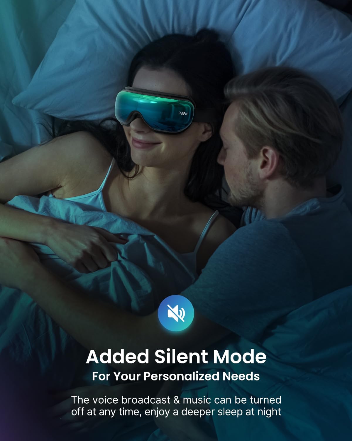 RENPHO Eyeris Masc Head and Eye Massager, FSA Eligible HSA