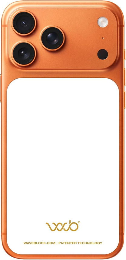 WAVEBLOCK EMF Blocker Sticker for iPhone 15 White