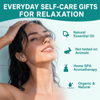 Shower Steamers Aromatherapy 18 Pack - Eucalyptus for Shower, Birthday Gifts for Women Men, Shower Bombs with Essentials Oil for Nasal Relief Stress Relief, Self Care Spa Gifts, Eucalyptus & Mint