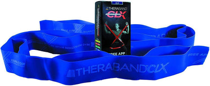 THERABAND CLX Resistance Band with Loops, 5-Foot Band