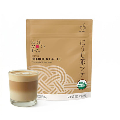 SUGIMOTO TEA Japanese Organic Matcha Latte Blend Mix 4.23 oz