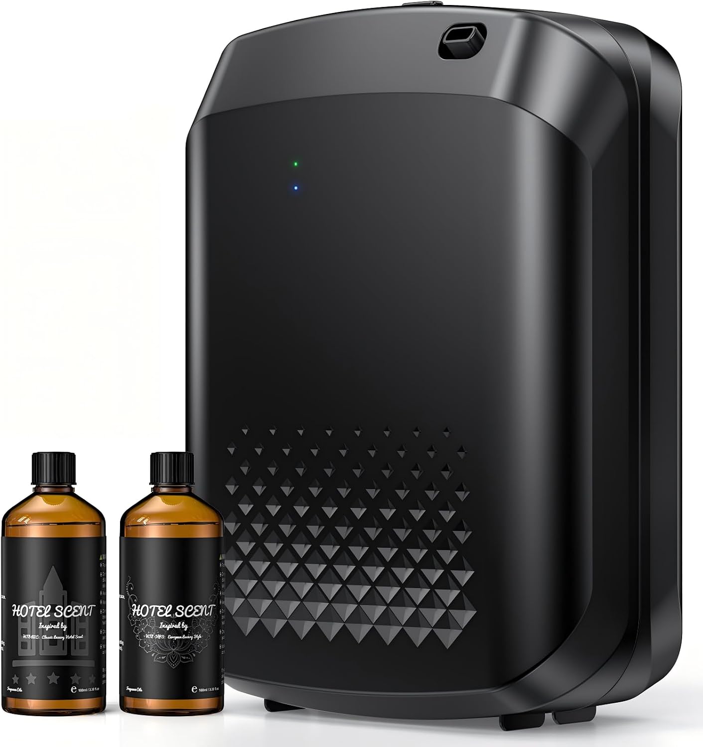 XEITIN Waterless Essential Oil Diffuser 3000 Sq.Ft Coverage for Large Home Hotel Office, 400ml Cold Air Scent Machine, Bluetooth App Control, No-Noise Aroma Diffuser Wall Mount Gift for Her