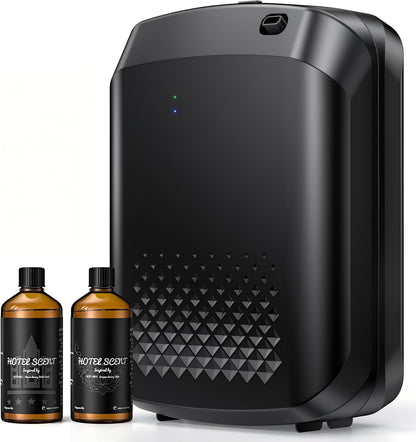 XEITIN Waterless Essential Oil Diffuser 3000 Sq.Ft Coverage for Large Home Hotel Office, 400ml Cold Air Scent Machine, Bluetooth App Control, No-Noise Aroma Diffuser Wall Mount Gift for Her