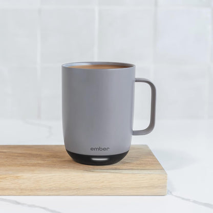 Ember Temperature Control Smart Mug 2, 14 Oz, App-Controlled Heated Coffee Mug with 80 Min Battery Life and Improved Design, Black