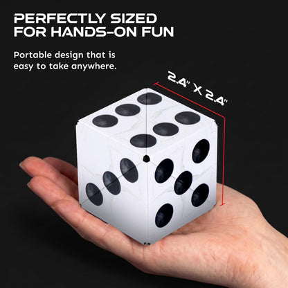 Shashibo DODECA Magnetic Puzzle Cube, Stress Relief Fidget Toy - Colors A