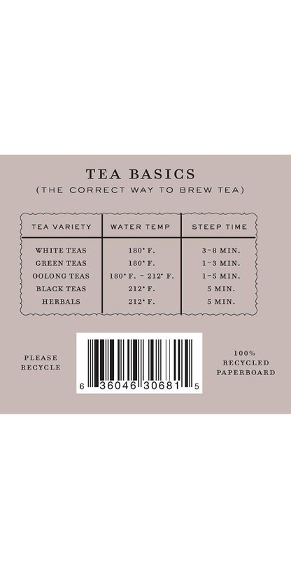 Harney & Sons Premium Tea, Organic Rooibos Herbal Tea, Individually Wrapped Tea Bags, 20/box
