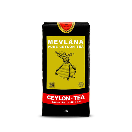 Mevlâna Ceylon Earl Grey Black Tea, Light Bergamot, 1 lb