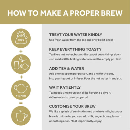 Yorkshire Tea, Gold, Black Loose Leaf Tea, 8.8 oz (Pack of 1)