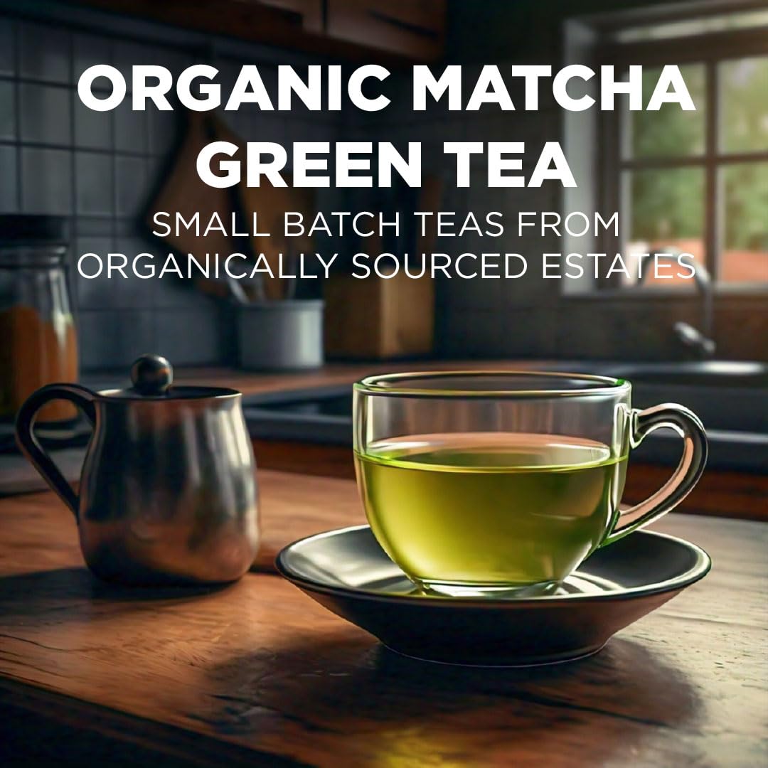 Maud's Organic Chamomile Lavender Tea Pods, 24 ct, Single Serve Pods – 100% Gourmet Blended Tea Leaves, Compatible with Keurig K Cups Maker