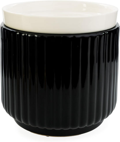 Candle Warmers ETC. Illumination Fragrance Warmer- Light-Up Warmer for Warming Scented Candle Wax Melts and Tarts or to Freshen Room, White Harmony