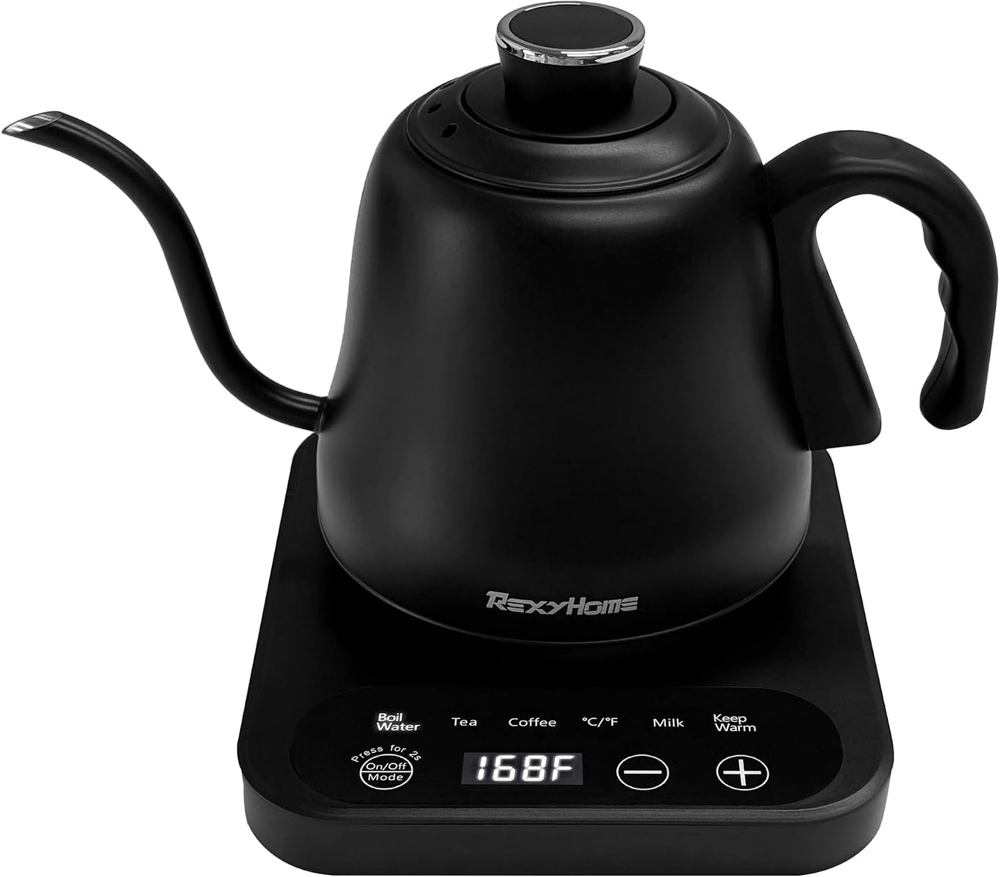 Gooseneck Electric Kettle Temperature Control: 316L Stainless Steel Inner