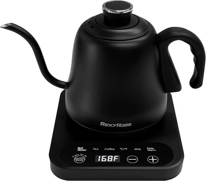 Gooseneck Electric Kettle Temperature Control: 316L Stainless Steel Inner