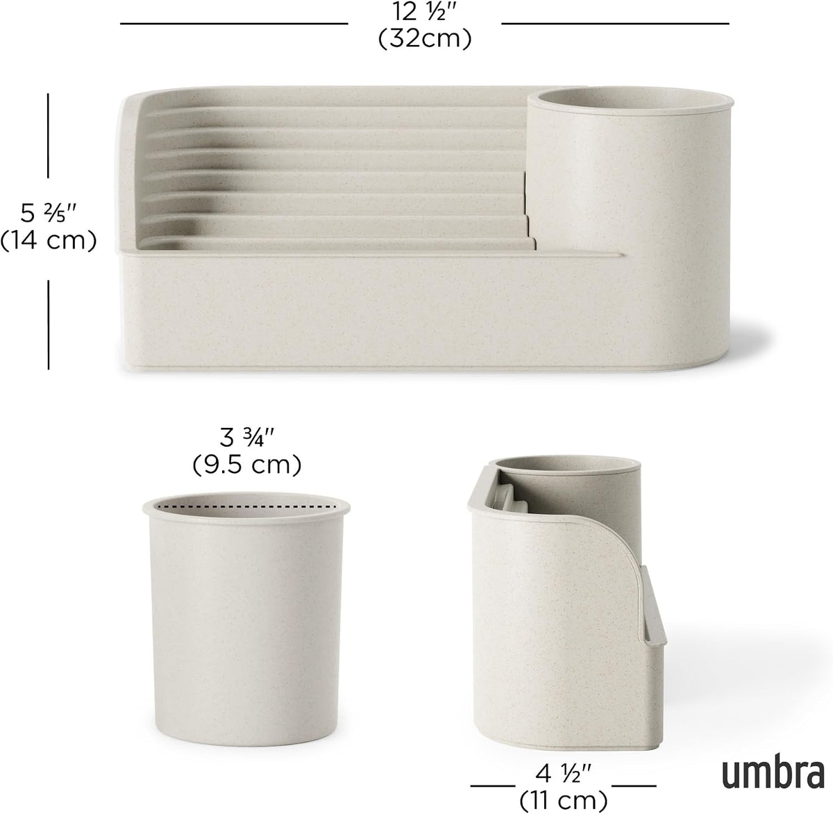 Umbra Stream Water Fountain, Indoor Tabletop Zen Desktop, Sand