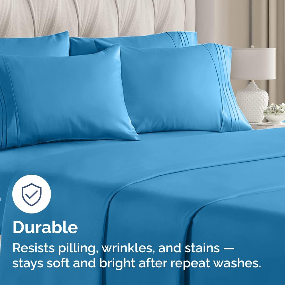 Standard Pillow Cases Set of 10 - Ultra Soft Hotel Quality Pillowcase Covers - Comfy, Cozy & Wrinkle Free - Shrink, Stain and Fade Resistant - Machine Washable Pillow Protectors - 10 Pcs Set - White - Colors B