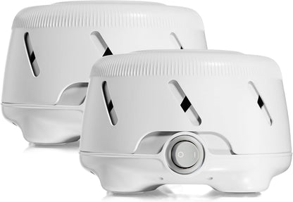 Yogasleep Dohm Uno White Noise Sound Machine, Real Fan Inside for Non-Looping White Noise, Sleep Aid, Office Privacy & Meditation for Adults & Baby, Registry Gift (White)