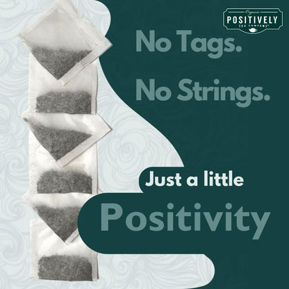 Positively Tea, Organic Spearmint Leaf Herbal, 100 Ct Tea Bag Value Pack