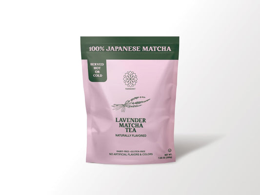 Harmony Lavender Matcha Powder 7.05 oz Bag - 20 Servings