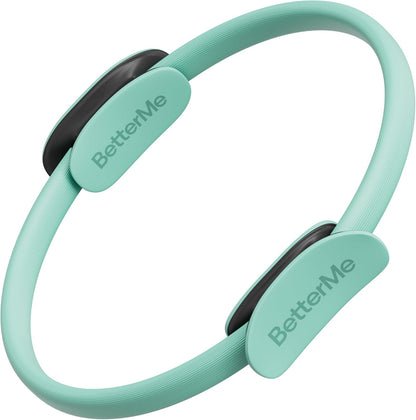 BetterMe Toning Pilates Ring – Magic Circle Pilates Ring for Strength & Flexibility – 15 Inch Fitness Ring for Home Pilates & Yoga Workouts