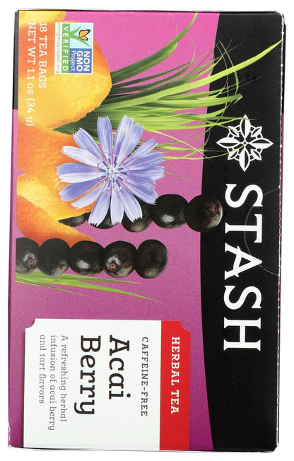 Stash Tea Acai Berry, 18 Tea Bags, 1.1 OZ