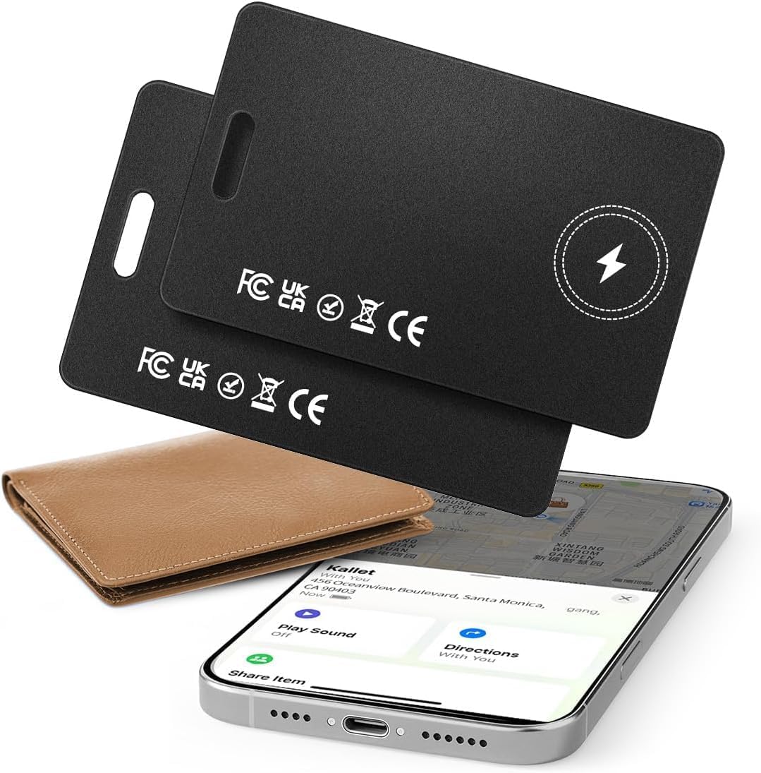 Wallet Tracker Card for Apple Find My (iOS Only)