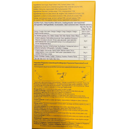 Gold Kili Instant Ginger Turmeric Drink with Honey / 10 sachets x 16 g