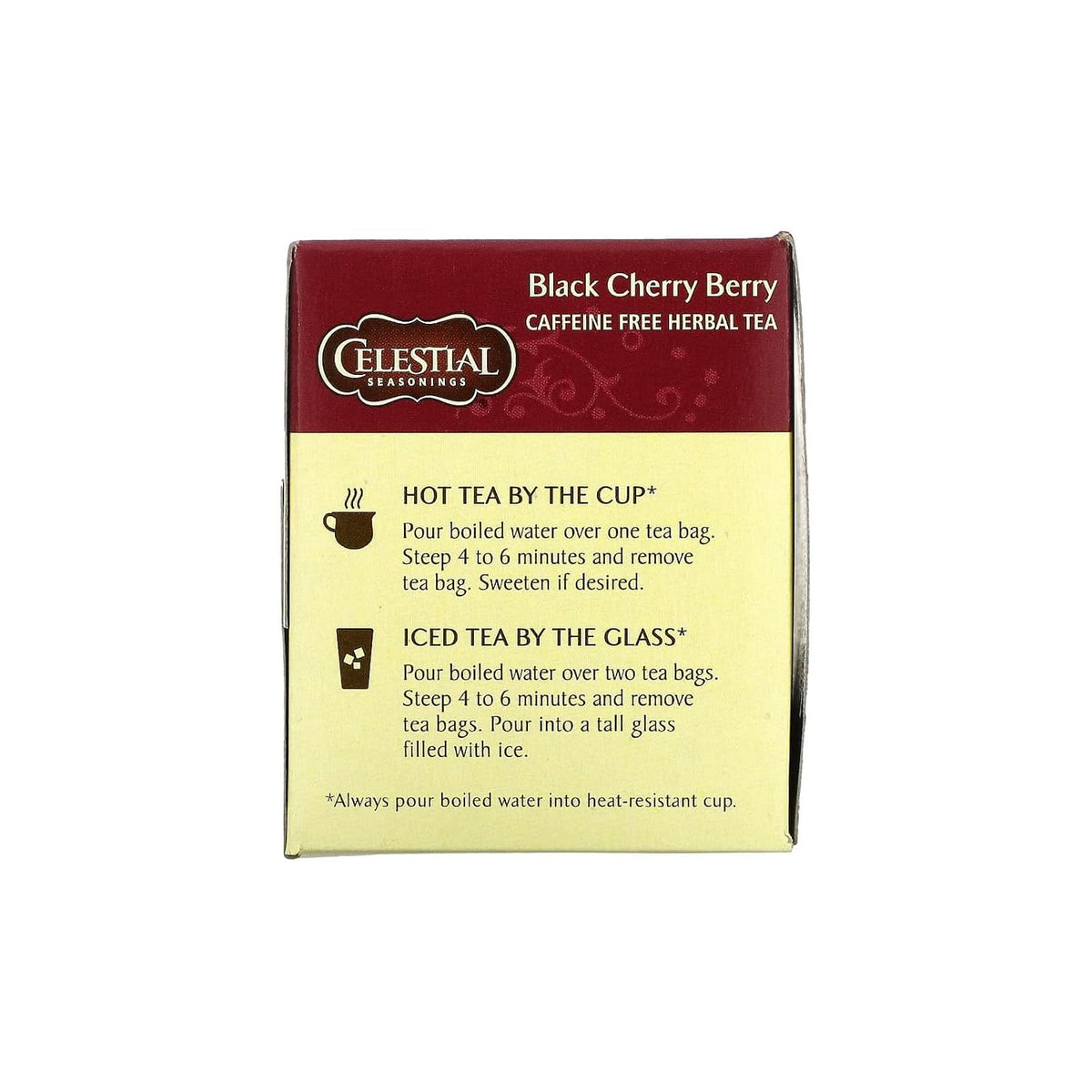 Celestial Seasonings Black Cherry Berry Tea Bags, 20 Count (Pack of 2)