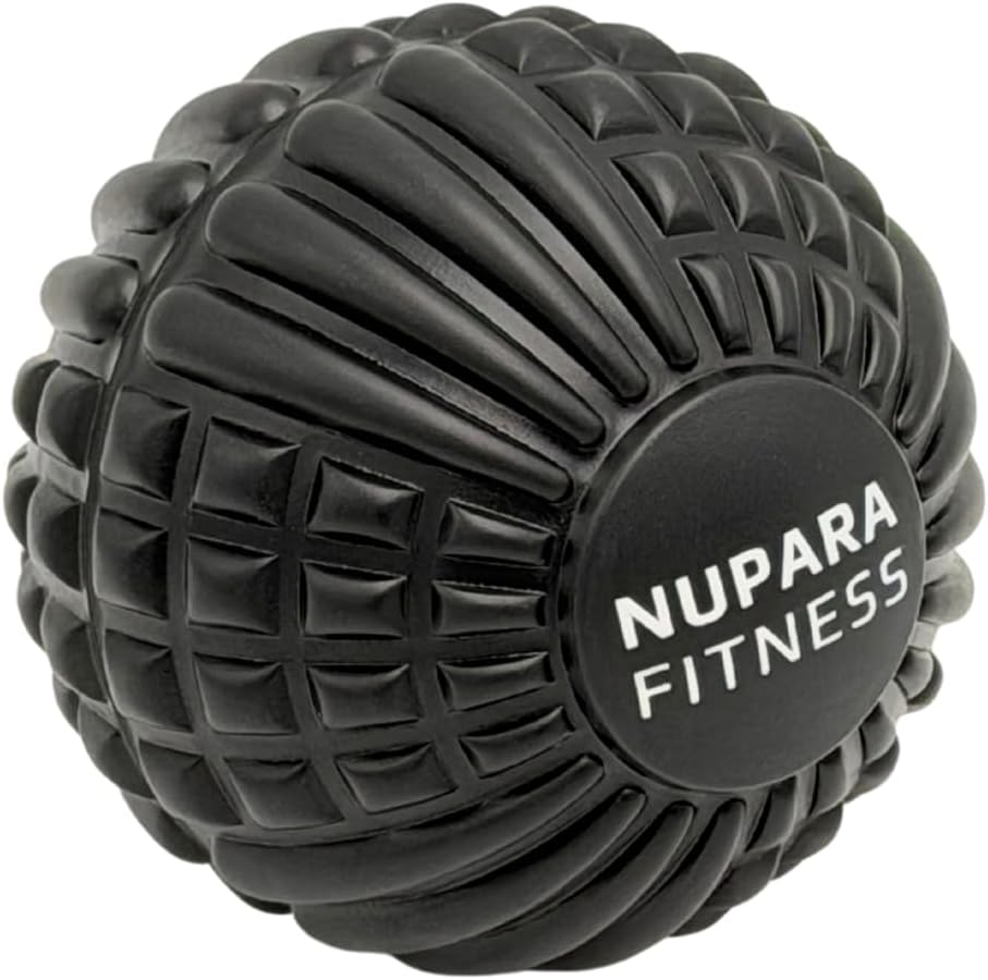 Massage Ball - Myofascial Release Ball for Recovery in Muscles, Shoulder, and Back. Trigger Point Massage and Pressure Point Therapy. (5-inch)