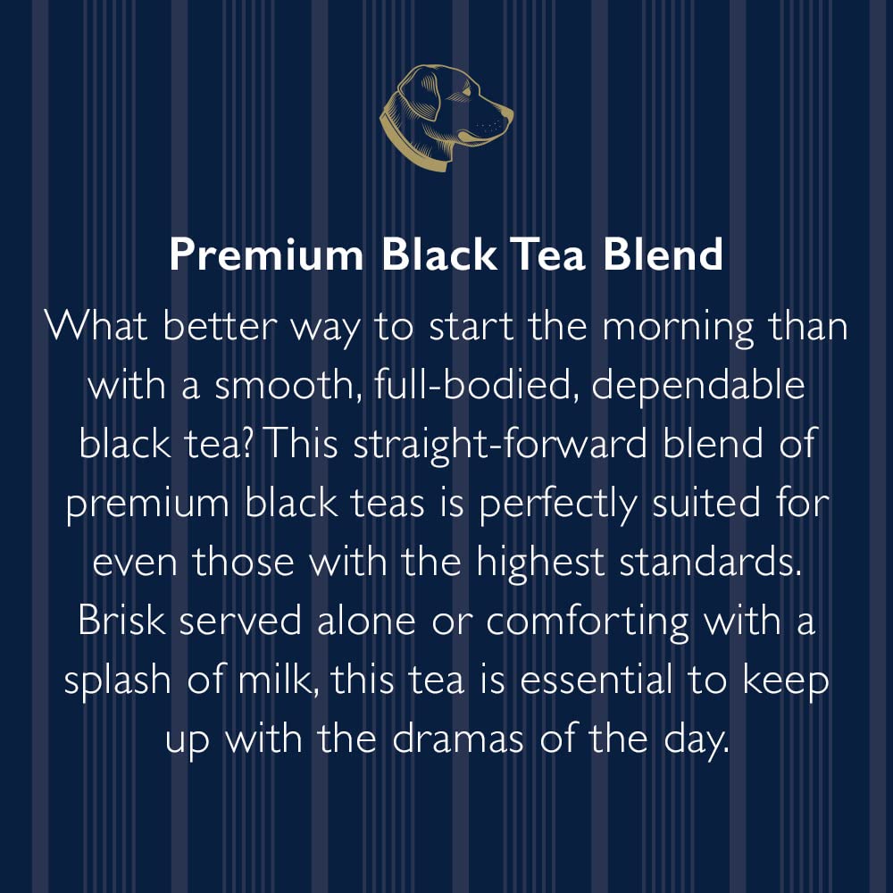 The Republic of Tea: Downton Grantham English Breakfast Black Tea, 36 Tea Bags Tin