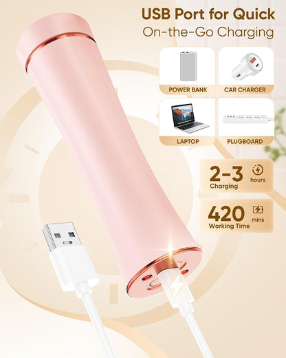 Electric Foot Callus Remover Rechargeable Foot File for Dead Skin | 3 Speeds Callus Remover for Feet, Waterproof Foot Care Pedicure Kit with Foot Cream, Ideal Gift for Men and Women