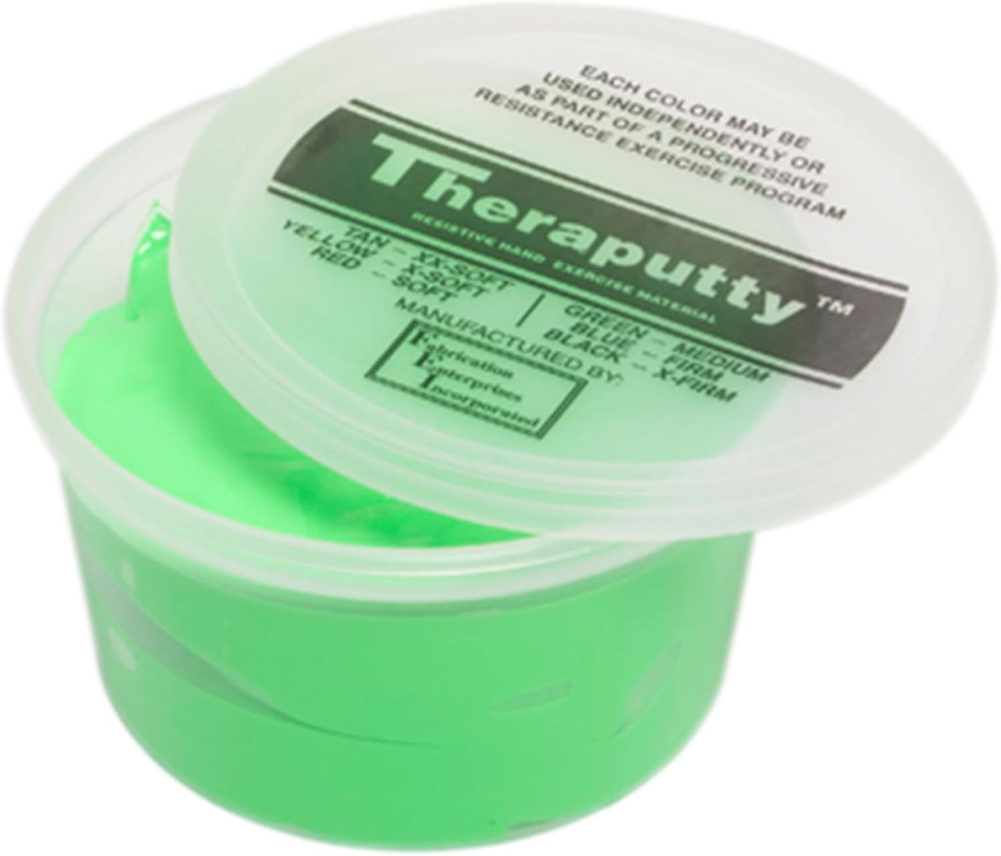 CanDo TheraPutty Standard Hand Exercise Putty For Rehabilitation, Exercises, Hand Therapy, and Occupational Therapy. Use To Strengthen Hand Muscles, Improve Fine Motor Skills, And Decrease Stress