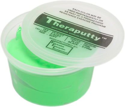 CanDo TheraPutty Standard Hand Exercise Putty For Rehabilitation, Exercises, Hand Therapy, and Occupational Therapy. Use To Strengthen Hand Muscles, Improve Fine Motor Skills, And Decrease Stress