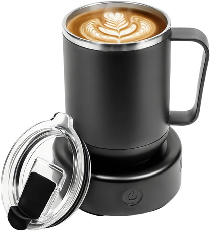 Temperature Control Coffee Mug, 16.9oz Smart Coffee Cup Warmer Heated Mug, 2-in-1 Cooling Cup (Cooling&Heating) Hot up to 131°F, Auto Shut Off for Home Office Birthday