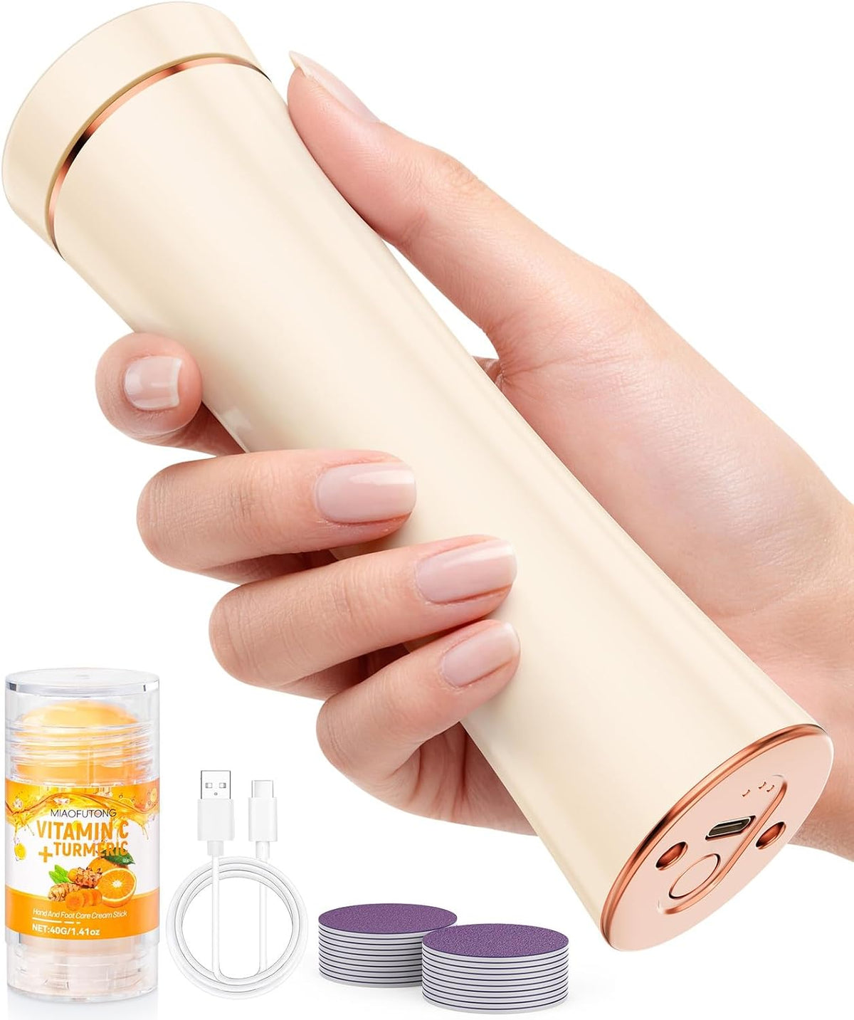 Electric Foot Callus Remover, Rechargeable Foot File Pedicure Kits