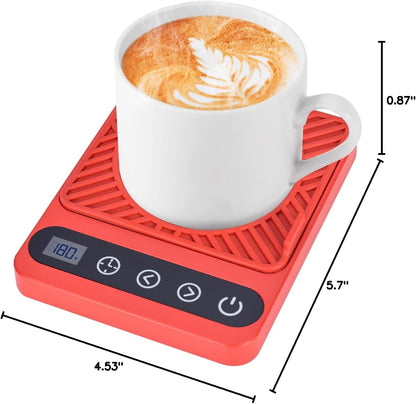 Mug Warmer - Electric Coffee Mug Warmer for Desk with Temperature Display